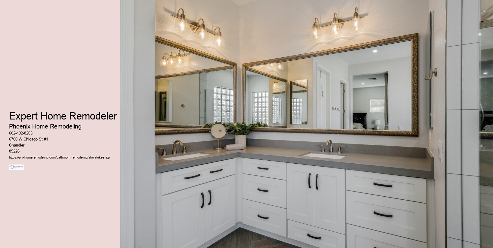 Bathroom Improvement Ideas in Ahwatukee Arizona