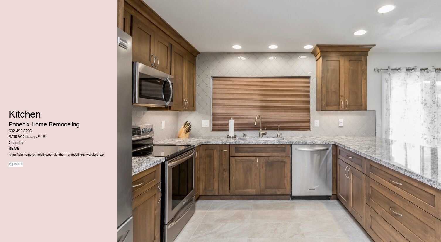 Ahwatukee Arizona Kitchen Remodeling